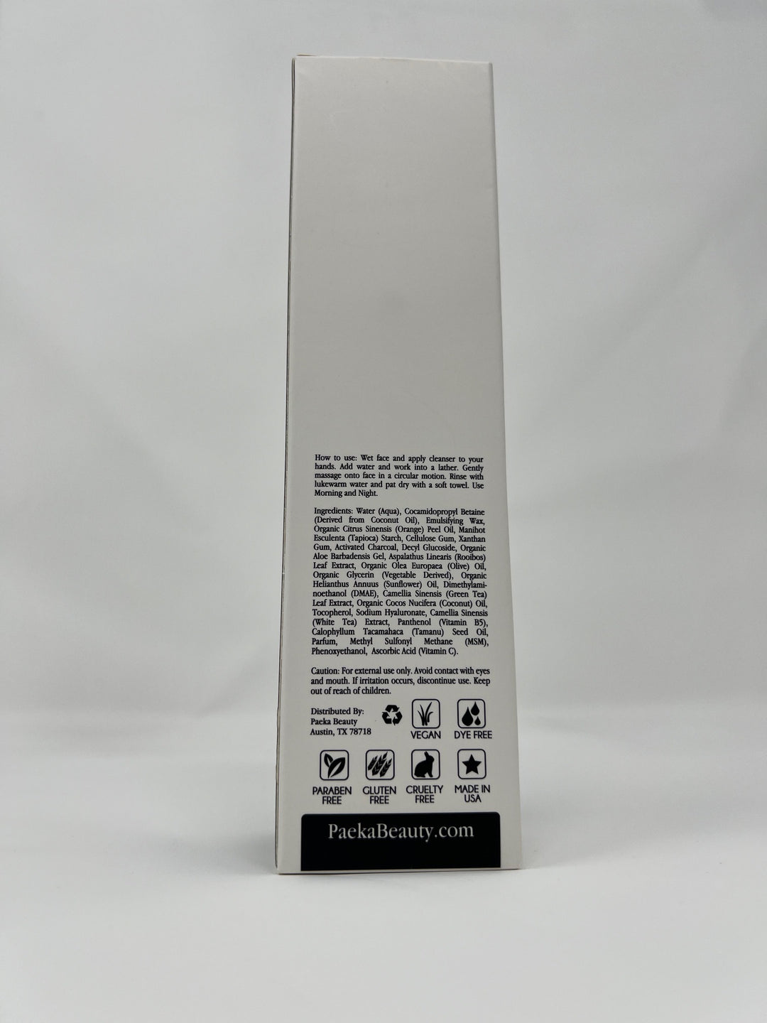 Facial Cleanser | Charcoal & Green Tea