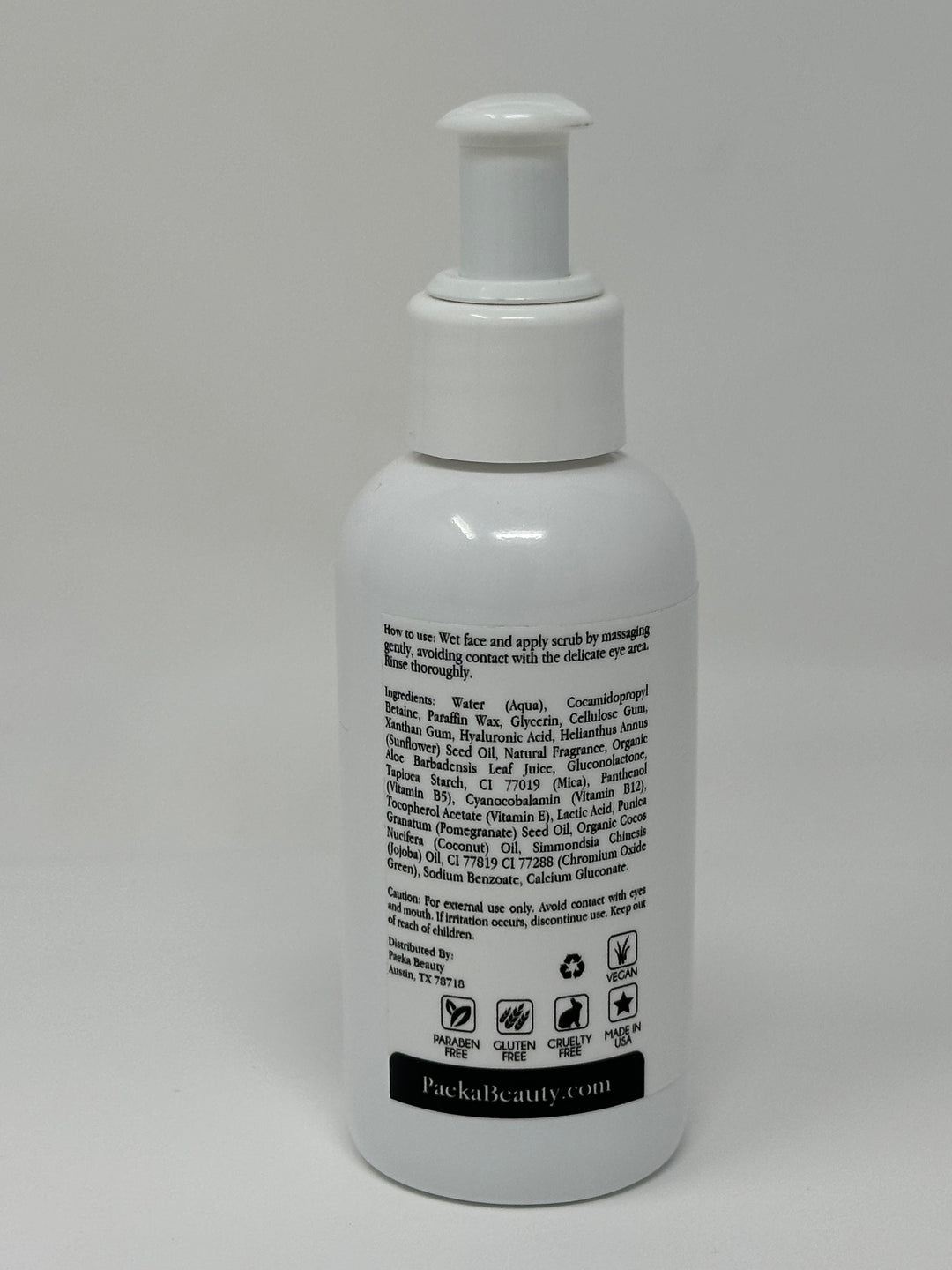 Facial Scrub | Pomegrante Seed & Hyaluronic Acid