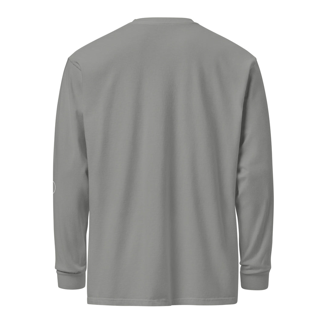 Garment-dyed heavyweight woman long-sleeve shirt