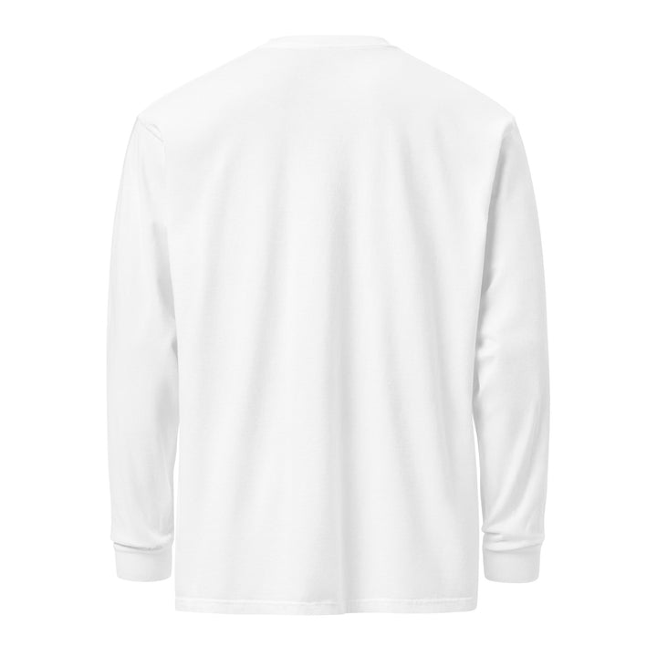 Garment-dyed heavyweight woman long-sleeve shirt